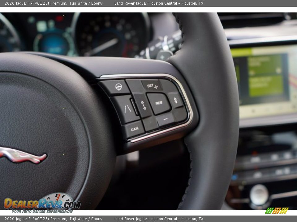 2020 Jaguar F-PACE 25t Premium Fuji White / Ebony Photo #28