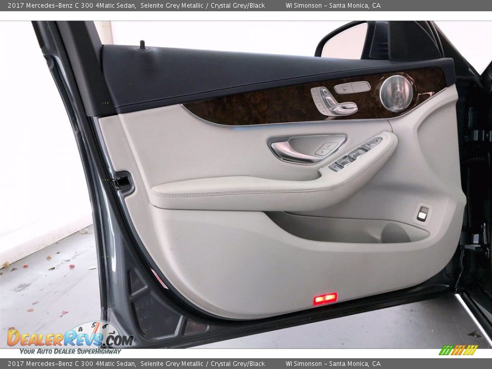 Door Panel of 2017 Mercedes-Benz C 300 4Matic Sedan Photo #25