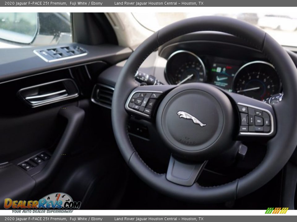 2020 Jaguar F-PACE 25t Premium Fuji White / Ebony Photo #33