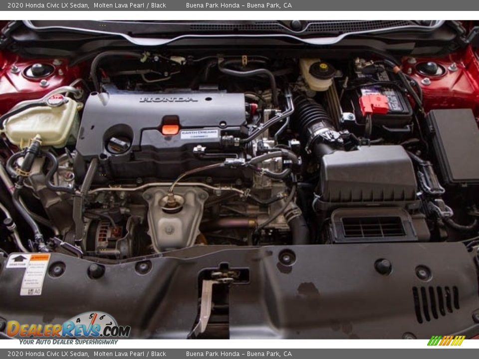 2020 Honda Civic LX Sedan 2.0 Liter DOHC 16-Valve i-VTEC 4 Cylinder Engine Photo #11