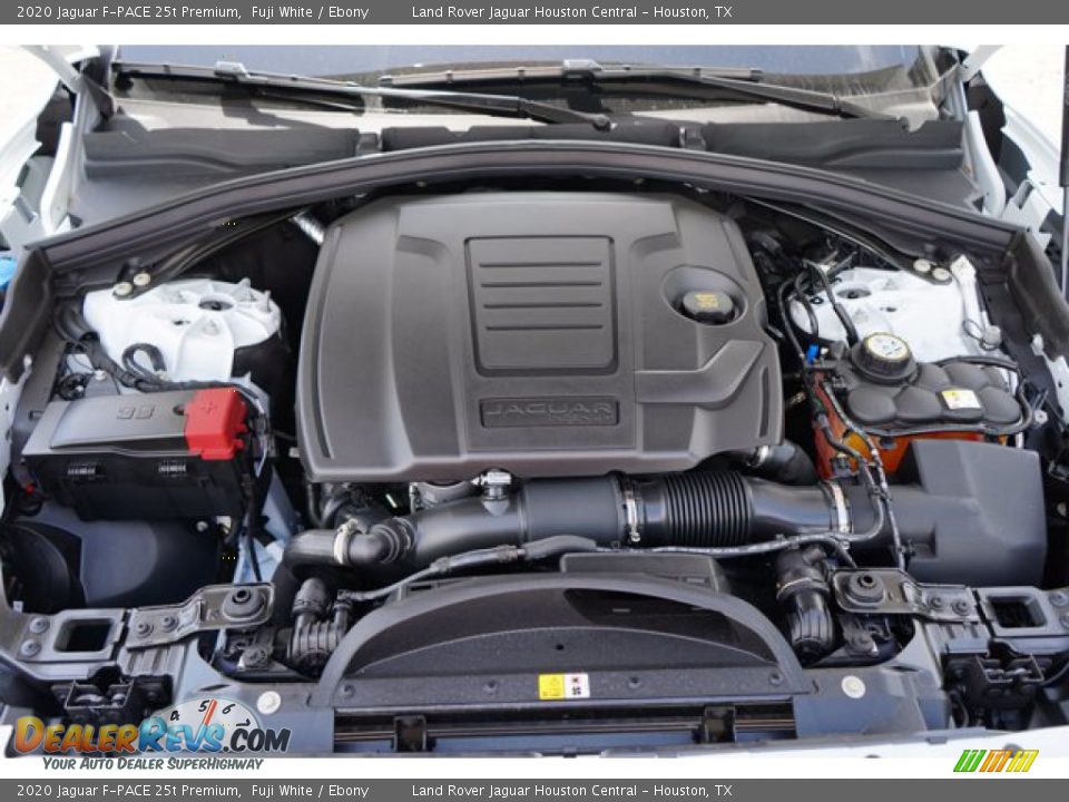 2020 Jaguar F-PACE 25t Premium Fuji White / Ebony Photo #35