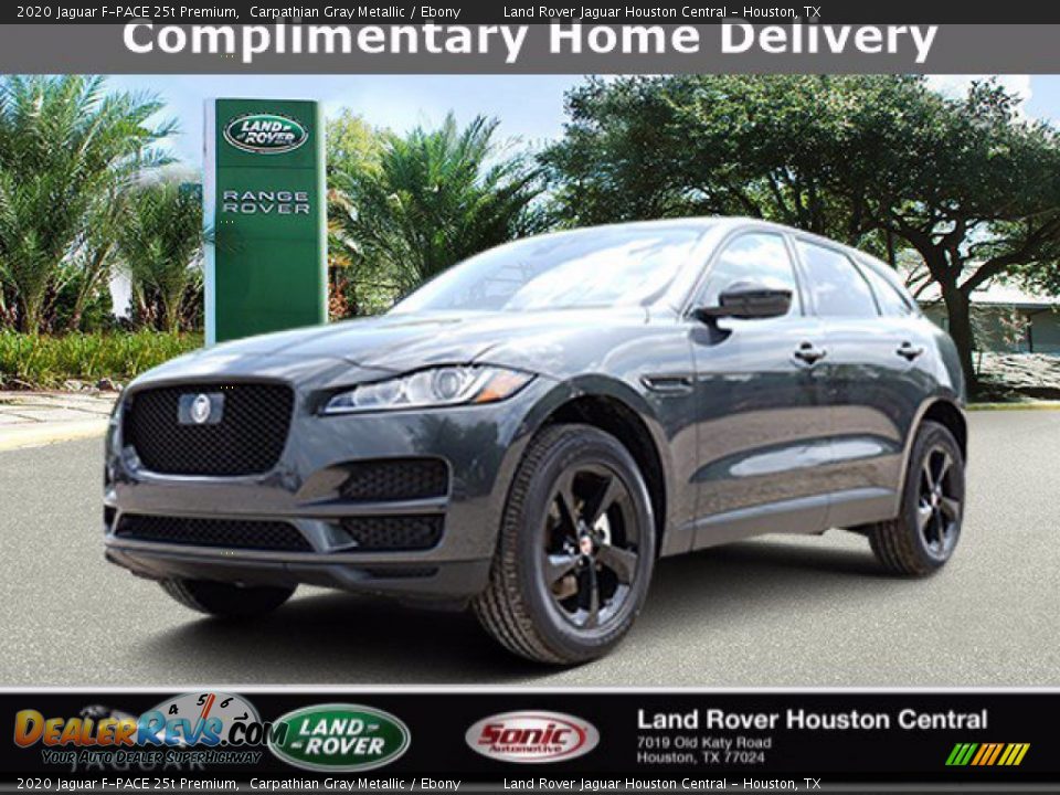 2020 Jaguar F-PACE 25t Premium Carpathian Gray Metallic / Ebony Photo #1