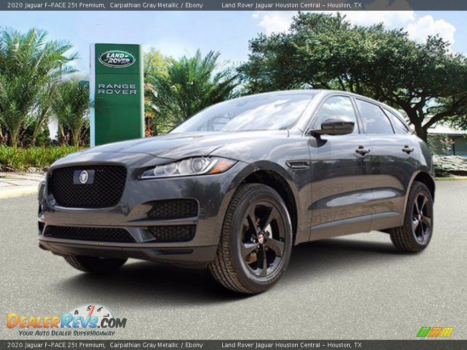 2020 Jaguar F-PACE 25t Premium Carpathian Gray Metallic / Ebony Photo #2