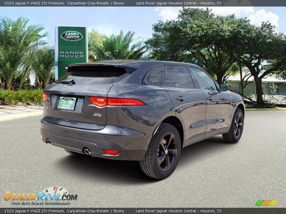 2020 Jaguar F-PACE 25t Premium Carpathian Gray Metallic / Ebony Photo #3