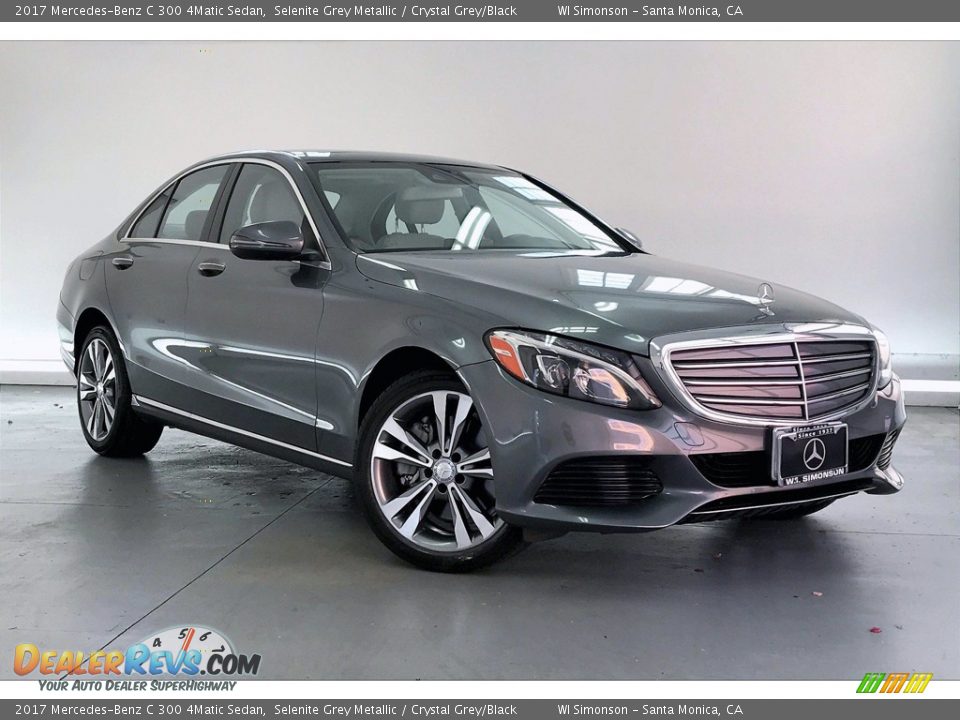 Front 3/4 View of 2017 Mercedes-Benz C 300 4Matic Sedan Photo #34