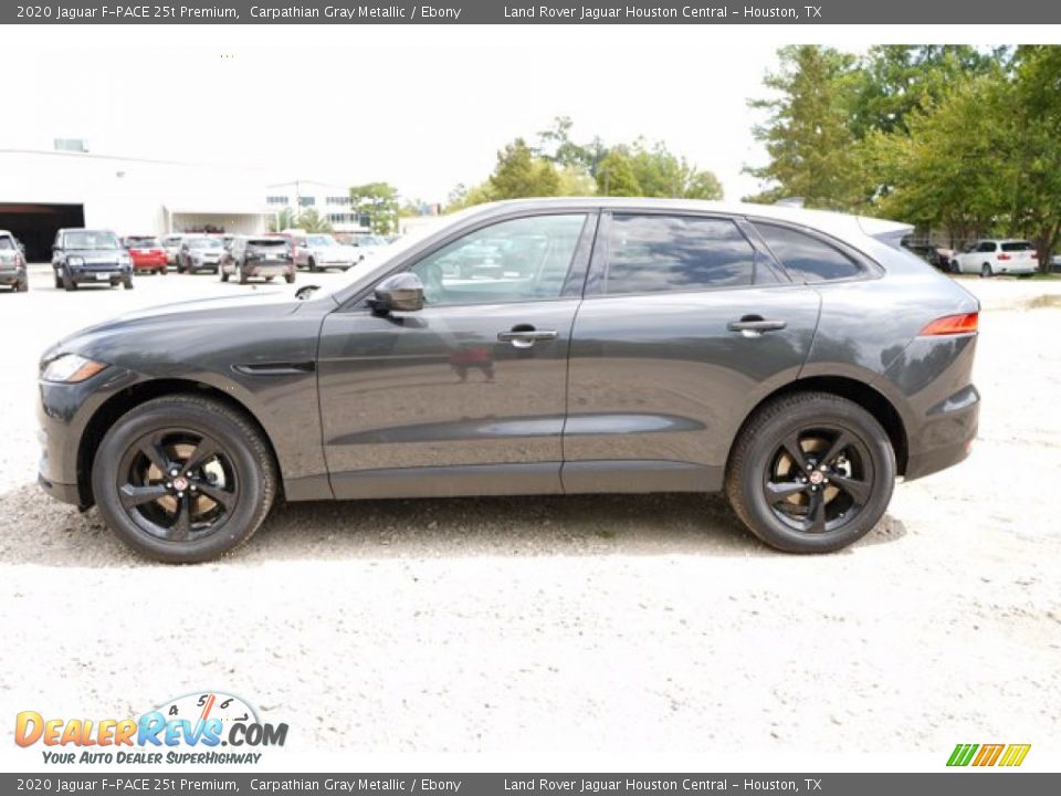 2020 Jaguar F-PACE 25t Premium Carpathian Gray Metallic / Ebony Photo #7