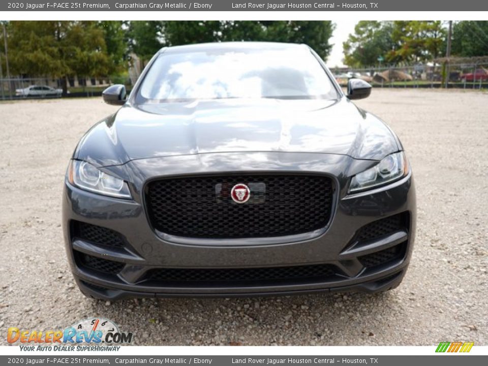 2020 Jaguar F-PACE 25t Premium Carpathian Gray Metallic / Ebony Photo #9