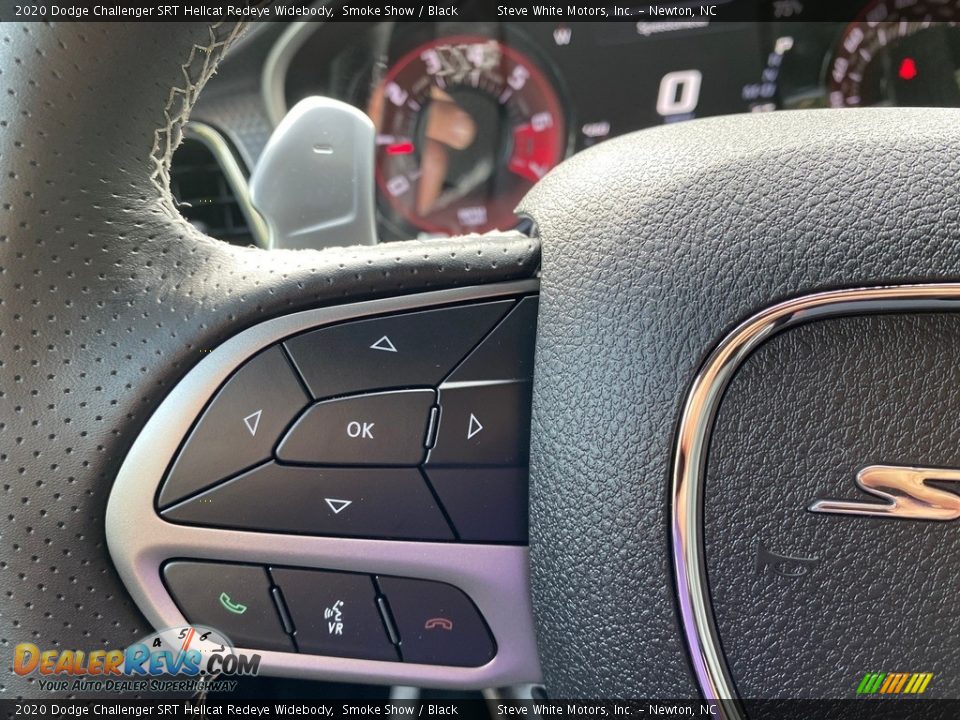 2020 Dodge Challenger SRT Hellcat Redeye Widebody Steering Wheel Photo #18