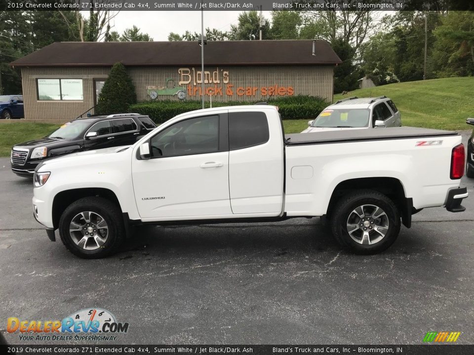 2019 Chevrolet Colorado Z71 Extended Cab 4x4 Summit White / Jet Black/Dark Ash Photo #1