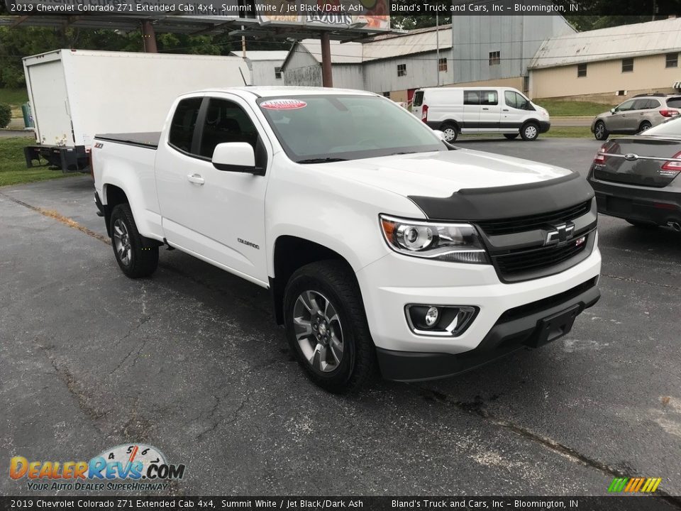 Summit White 2019 Chevrolet Colorado Z71 Extended Cab 4x4 Photo #4