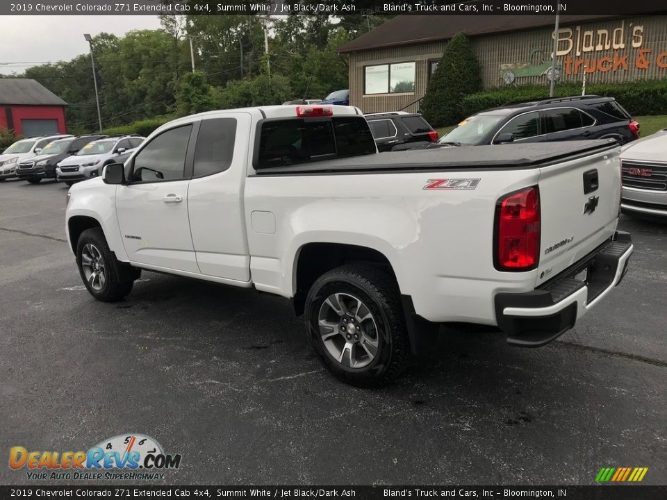 2019 Chevrolet Colorado Z71 Extended Cab 4x4 Summit White / Jet Black/Dark Ash Photo #10