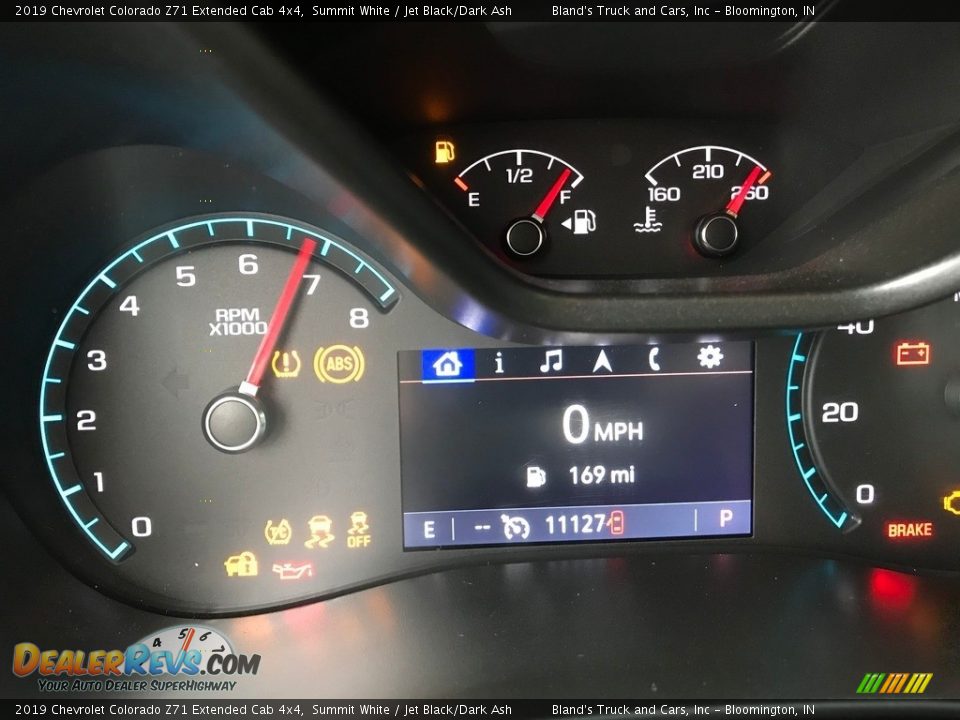 2019 Chevrolet Colorado Z71 Extended Cab 4x4 Gauges Photo #17