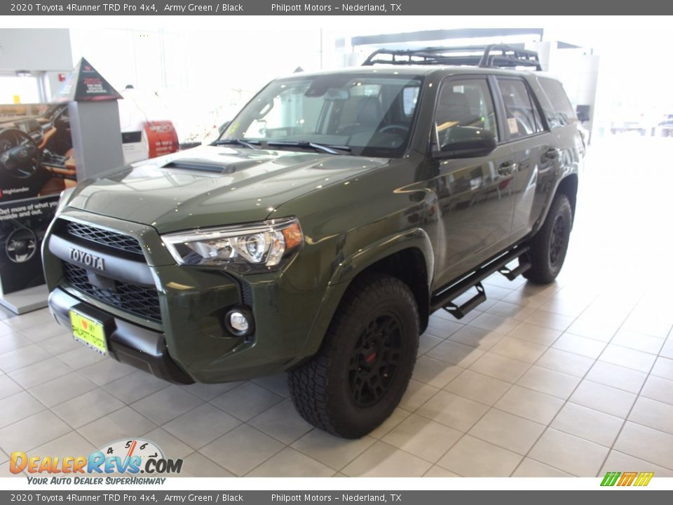 2020 Toyota 4Runner TRD Pro 4x4 Army Green / Black Photo #4