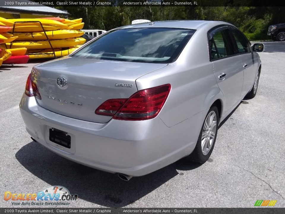 2009 Toyota Avalon Limited Classic Silver Metallic / Graphite Photo #3