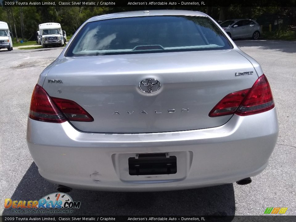 2009 Toyota Avalon Limited Classic Silver Metallic / Graphite Photo #4