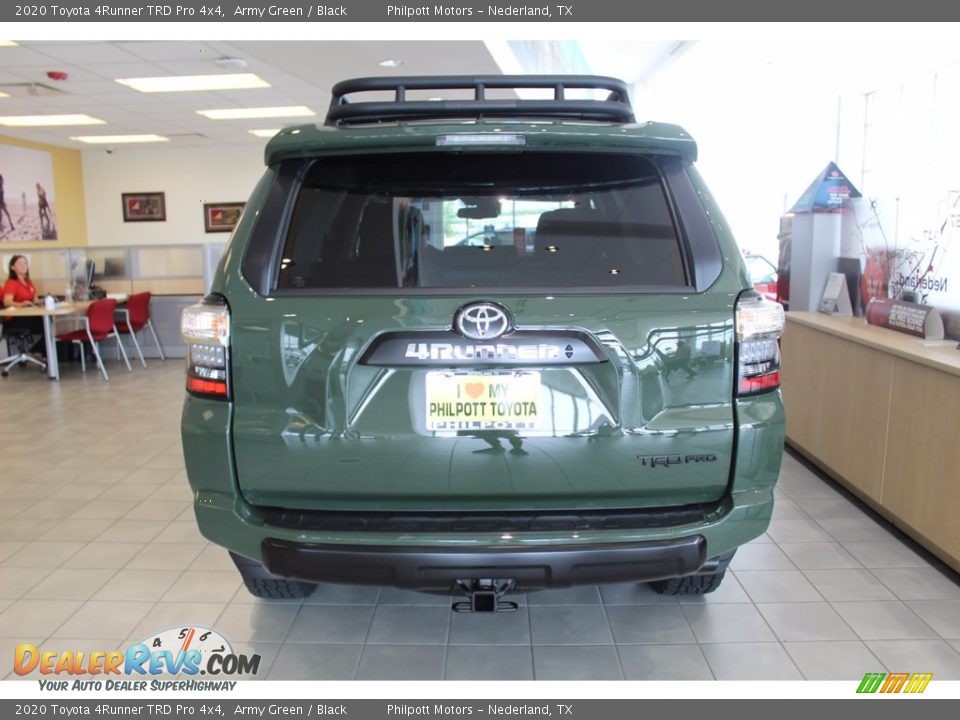 2020 Toyota 4Runner TRD Pro 4x4 Army Green / Black Photo #7