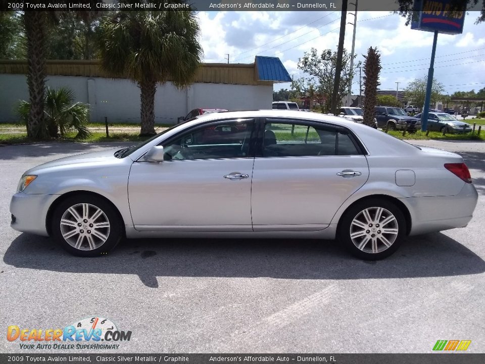 2009 Toyota Avalon Limited Classic Silver Metallic / Graphite Photo #6