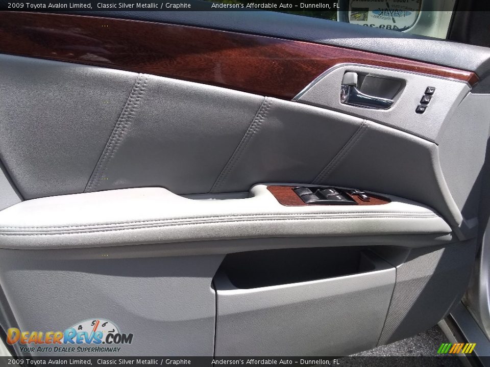 2009 Toyota Avalon Limited Classic Silver Metallic / Graphite Photo #9