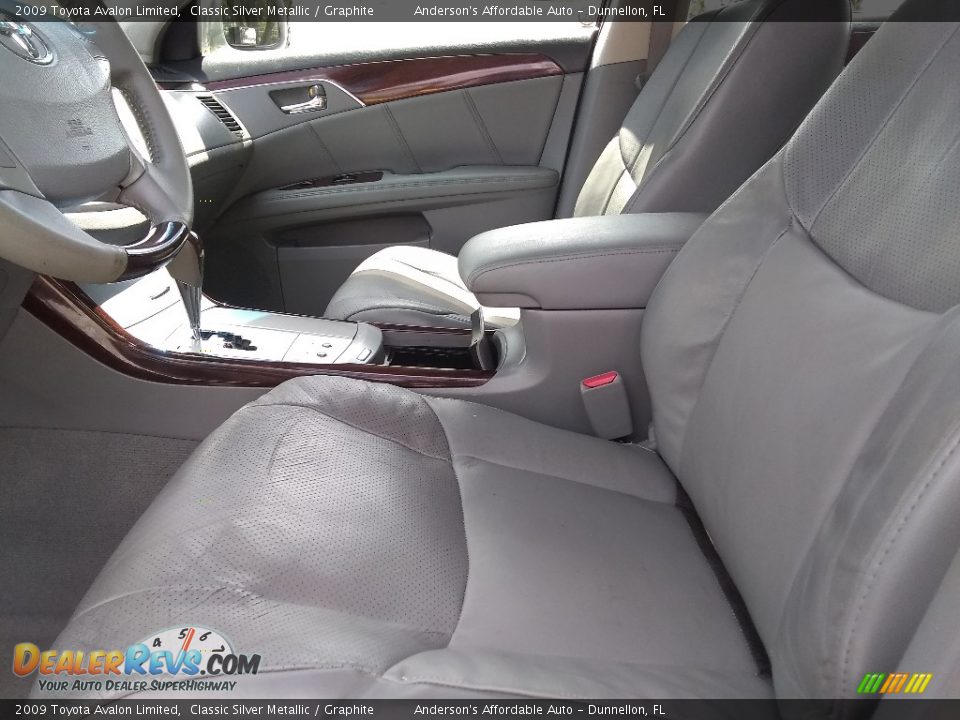 2009 Toyota Avalon Limited Classic Silver Metallic / Graphite Photo #10