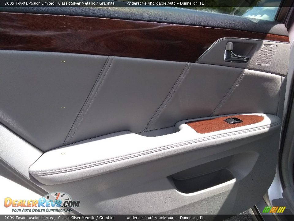 2009 Toyota Avalon Limited Classic Silver Metallic / Graphite Photo #14