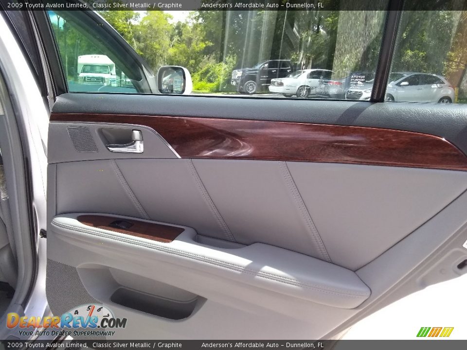 2009 Toyota Avalon Limited Classic Silver Metallic / Graphite Photo #20