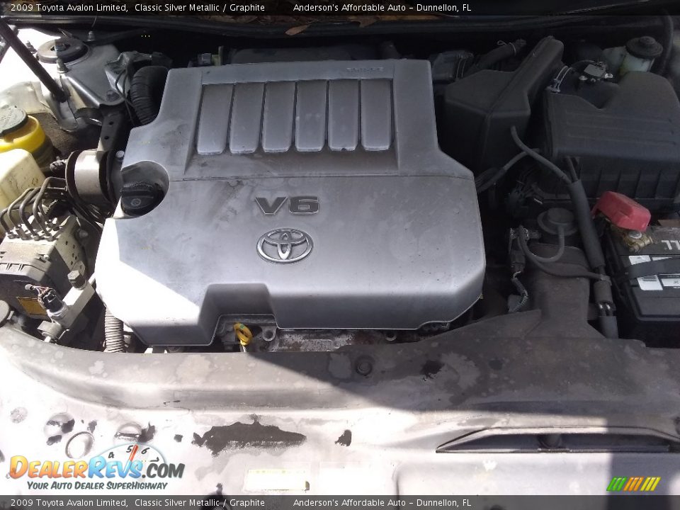 2009 Toyota Avalon Limited Classic Silver Metallic / Graphite Photo #23