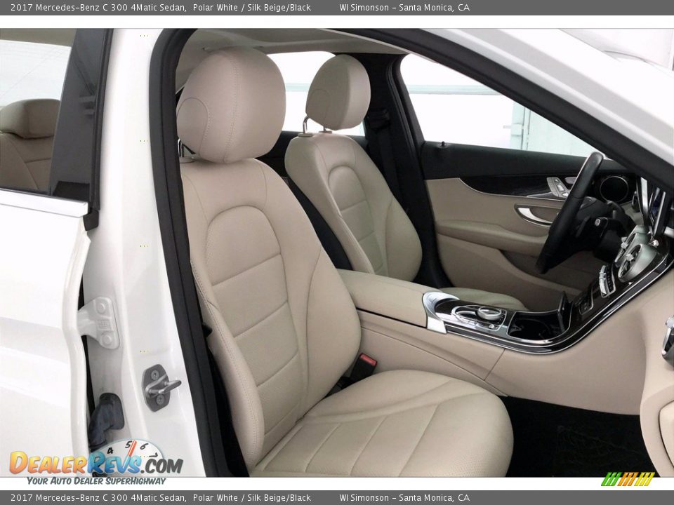 Front Seat of 2017 Mercedes-Benz C 300 4Matic Sedan Photo #6