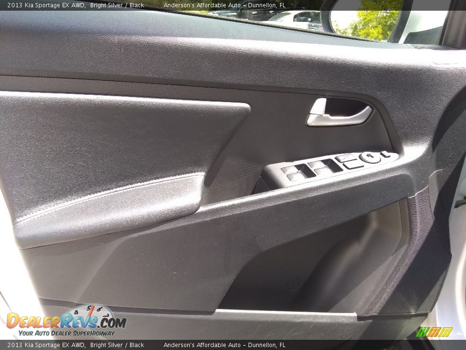 2013 Kia Sportage EX AWD Bright Silver / Black Photo #9