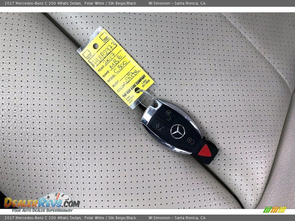 Keys of 2017 Mercedes-Benz C 300 4Matic Sedan Photo #11