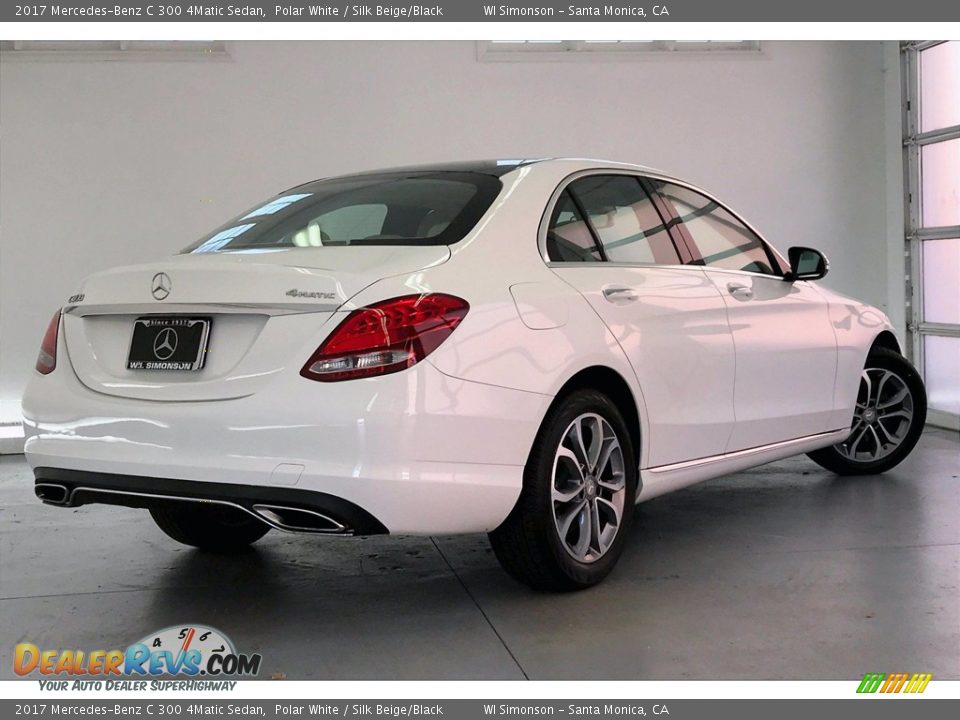 Polar White 2017 Mercedes-Benz C 300 4Matic Sedan Photo #16