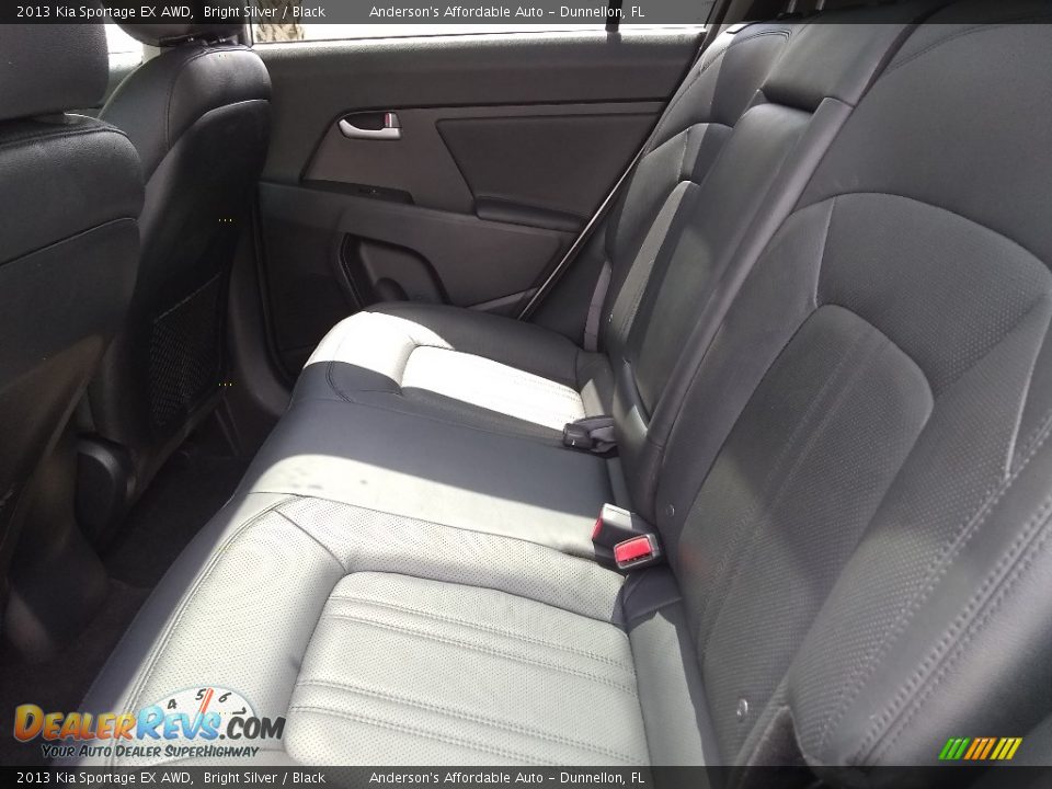 2013 Kia Sportage EX AWD Bright Silver / Black Photo #14