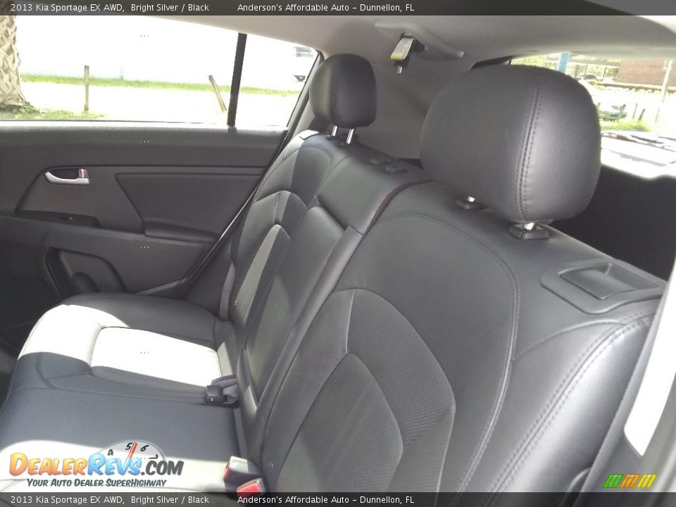 2013 Kia Sportage EX AWD Bright Silver / Black Photo #15