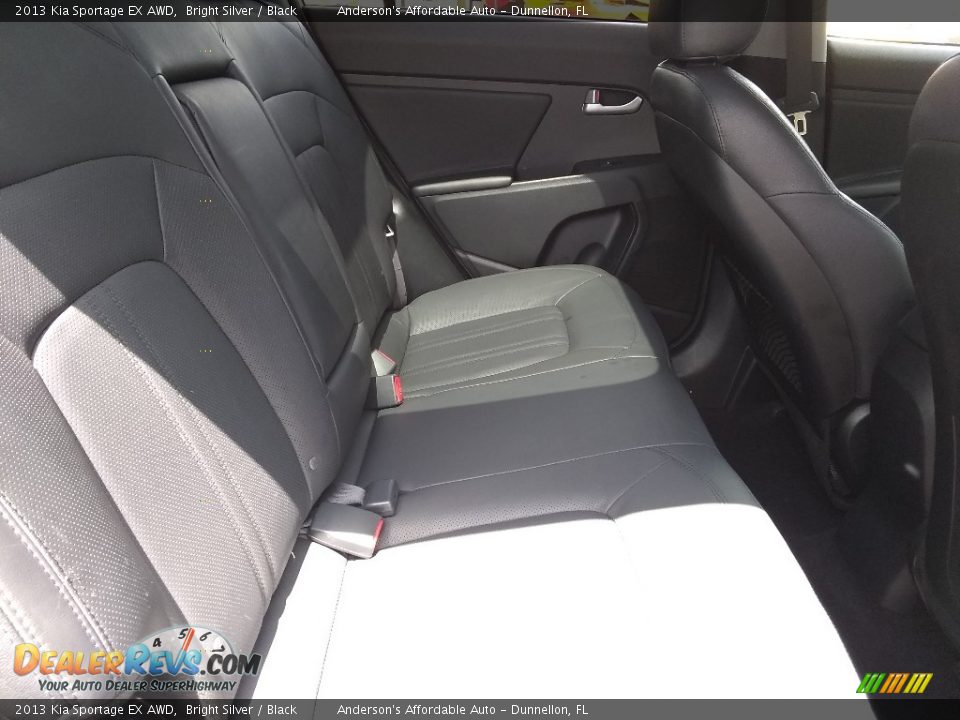 2013 Kia Sportage EX AWD Bright Silver / Black Photo #21