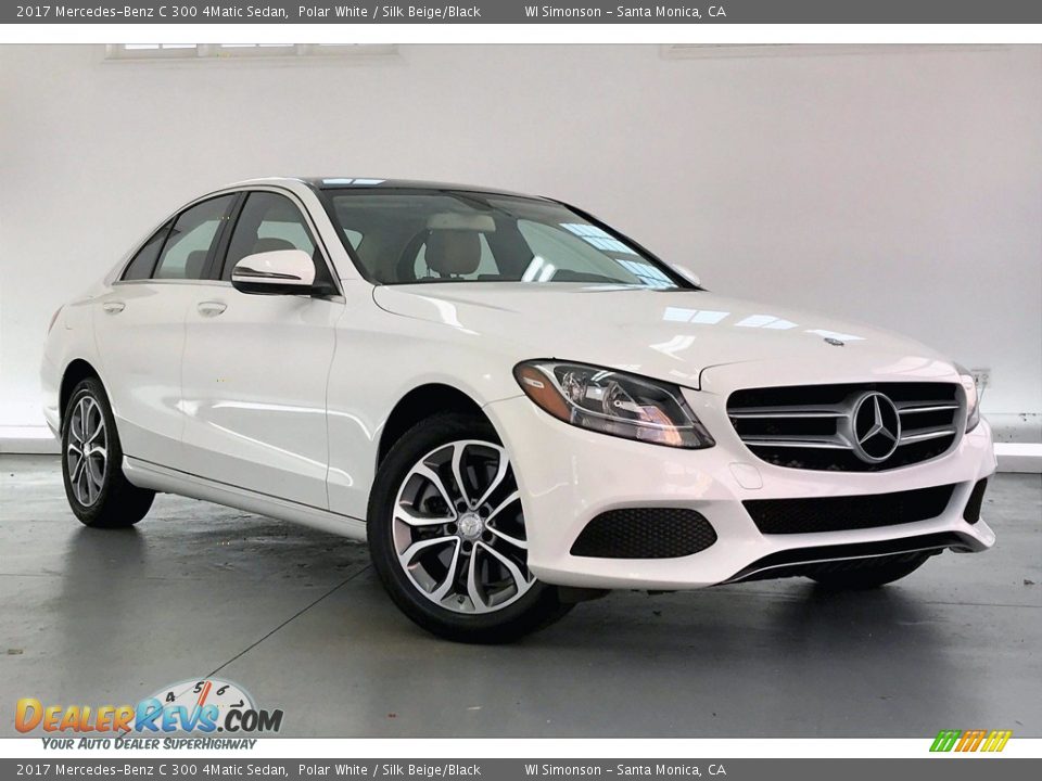 Front 3/4 View of 2017 Mercedes-Benz C 300 4Matic Sedan Photo #34