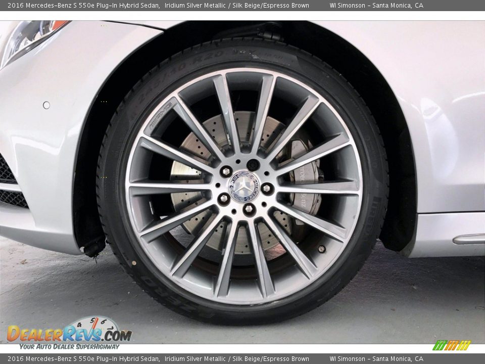 2016 Mercedes-Benz S 550e Plug-In Hybrid Sedan Wheel Photo #8