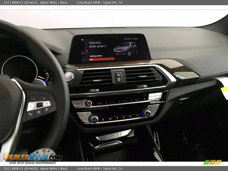 Controls of 2021 BMW X3 sDrive30i Photo #6