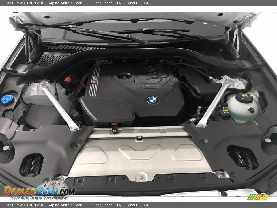 2021 BMW X3 sDrive30i 2.0 Liter TwinPower Turbocharged DOHC 16-Valve Inline 4 Cylinder Engine Photo #10