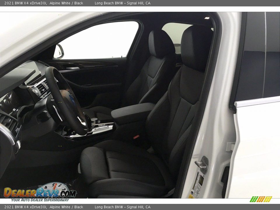 2021 BMW X4 xDrive30i Alpine White / Black Photo #9