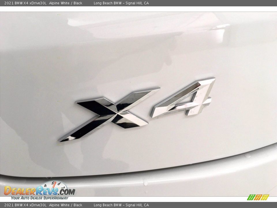 2021 BMW X4 xDrive30i Alpine White / Black Photo #16