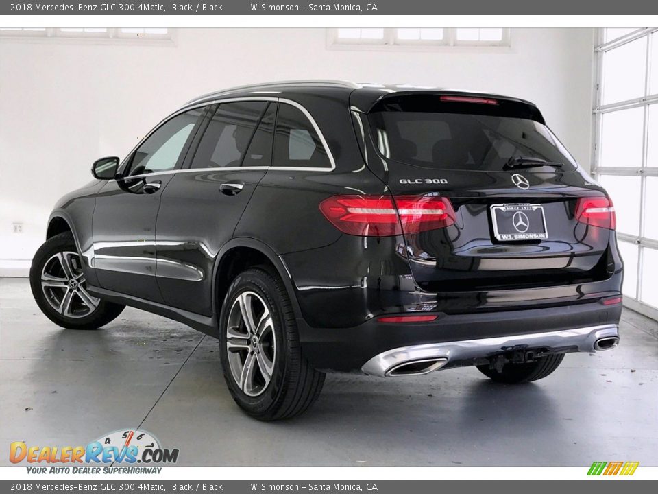 2018 Mercedes-Benz GLC 300 4Matic Black / Black Photo #10