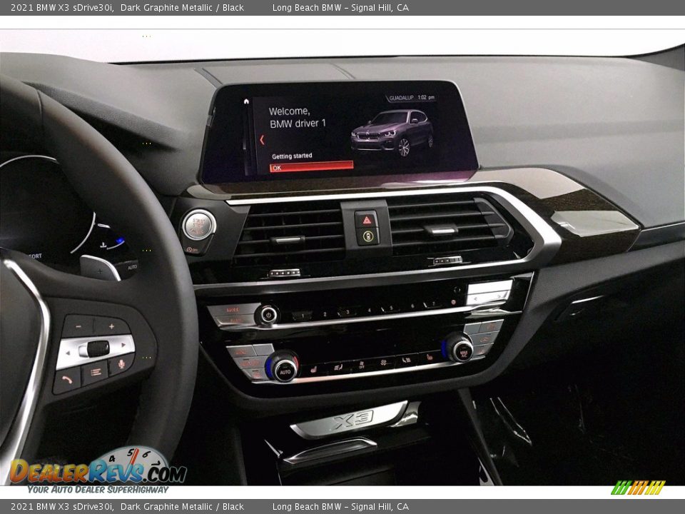 Controls of 2021 BMW X3 sDrive30i Photo #6