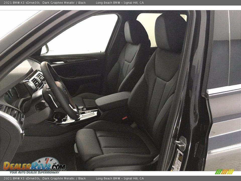 Front Seat of 2021 BMW X3 sDrive30i Photo #9