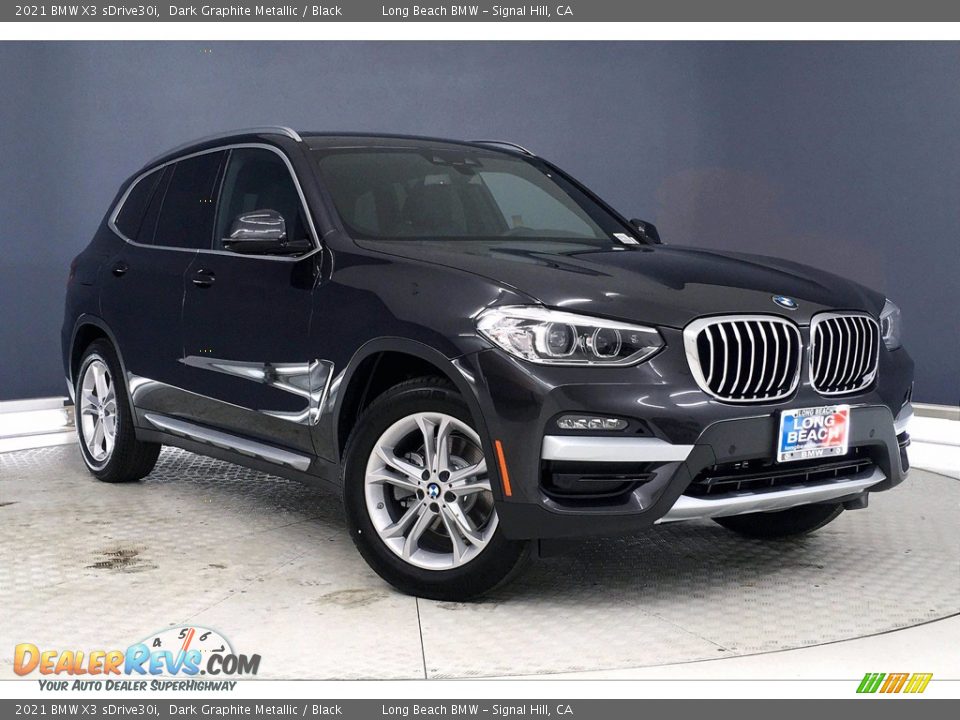 Front 3/4 View of 2021 BMW X3 sDrive30i Photo #19