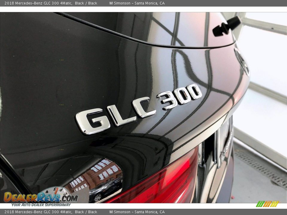2018 Mercedes-Benz GLC 300 4Matic Black / Black Photo #27