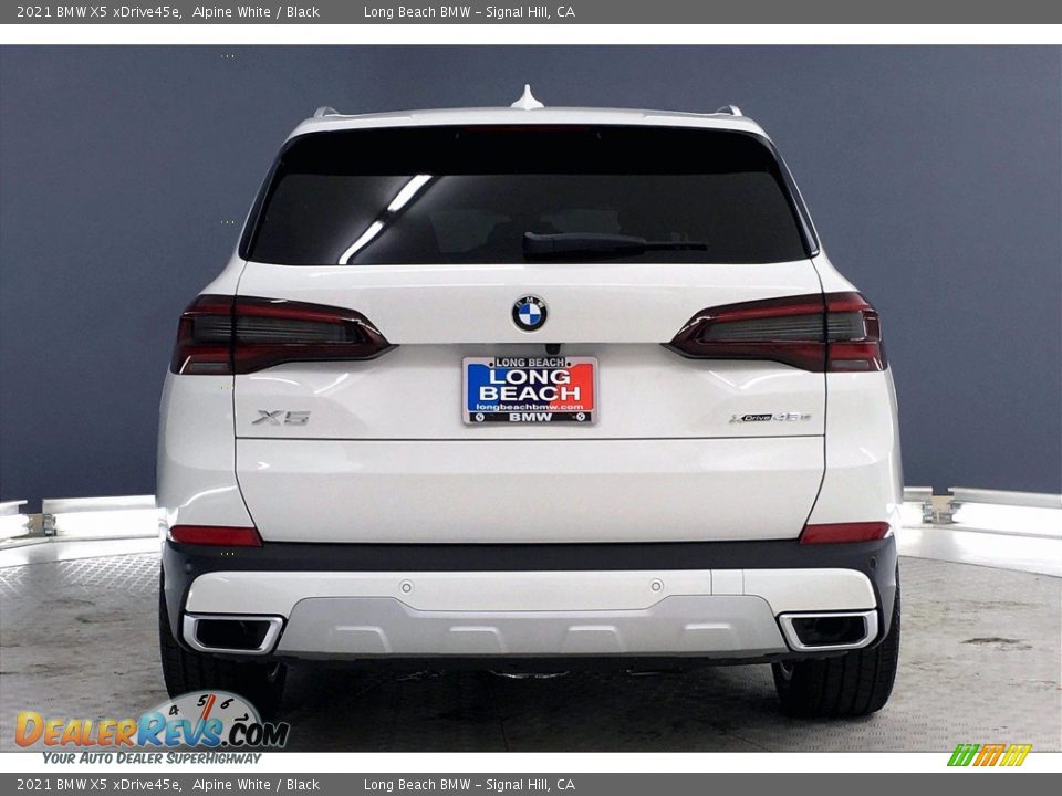 2021 BMW X5 xDrive45e Alpine White / Black Photo #4