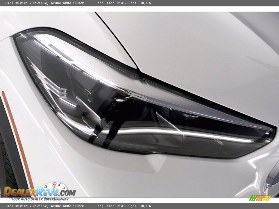 2021 BMW X5 xDrive45e Alpine White / Black Photo #14