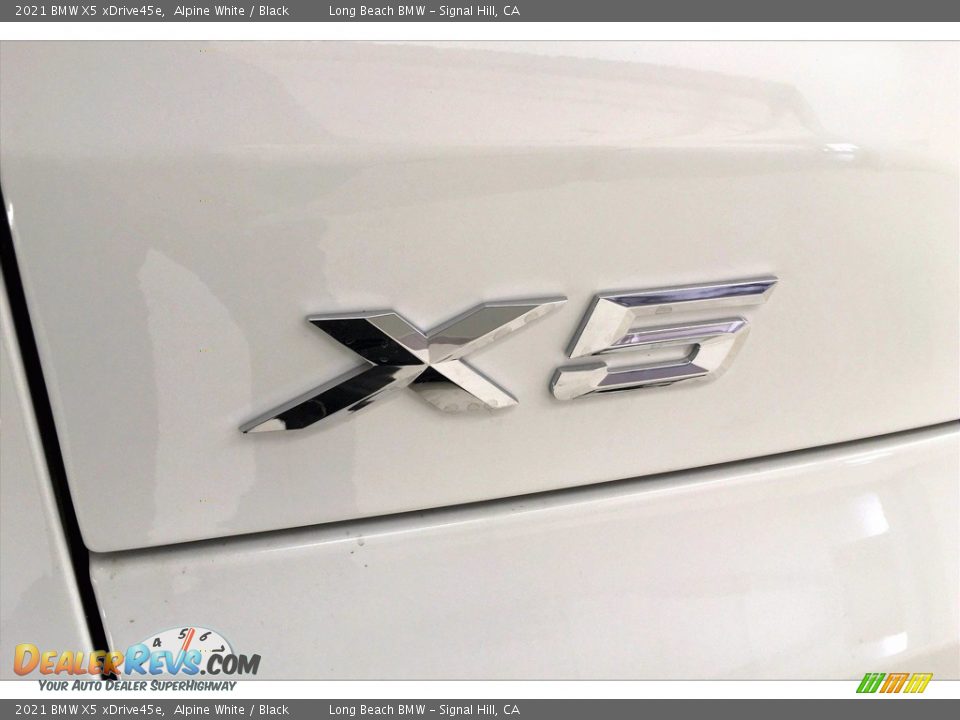 2021 BMW X5 xDrive45e Alpine White / Black Photo #16