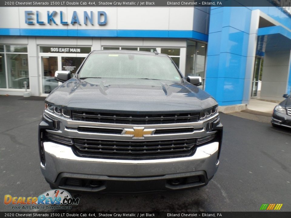 2020 Chevrolet Silverado 1500 LT Double Cab 4x4 Shadow Gray Metallic / Jet Black Photo #3