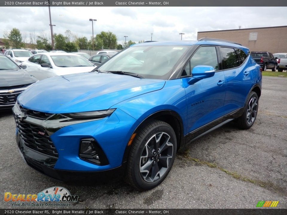 2020 Chevrolet Blazer RS Bright Blue Metallic / Jet Black Photo #1
