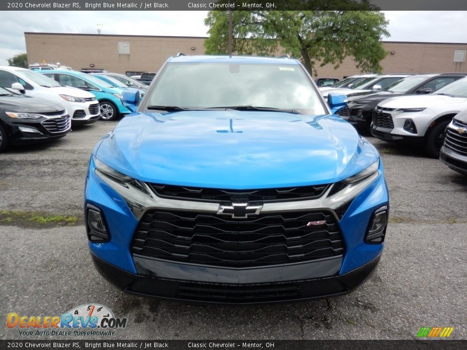 2020 Chevrolet Blazer RS Bright Blue Metallic / Jet Black Photo #2